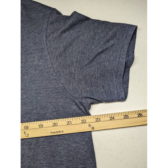 Miller Lite Astronaut T Shirt Mens XL Dark‎ Gray Open Microphone Floating Beer - Picture 6 of 7